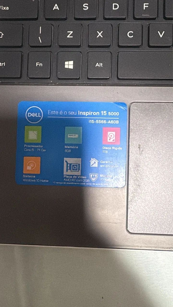 ? Notebook Dell i5 - 8GB RAM - HD 1terabyte - Placa de Vídeo - Foto 4