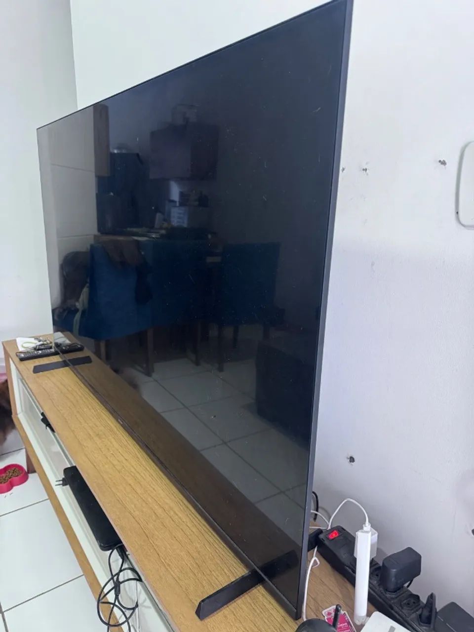 Tv Philips 75 polegadas - defeito na tela- venda para retirada de peças  - Foto 2