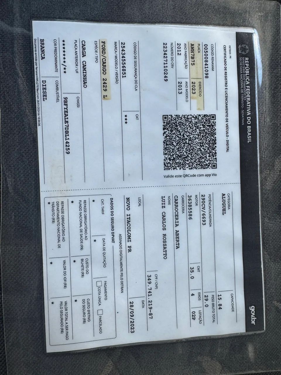 Ford cargo 2429 4 eixo - Foto 3