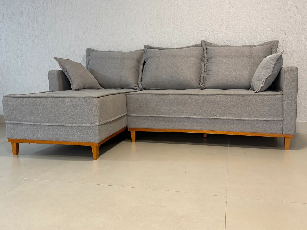 Sofá semi retrátil para sala TV  - Foto 2