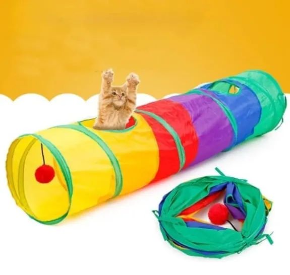 Brinquedo túnel para Gatos