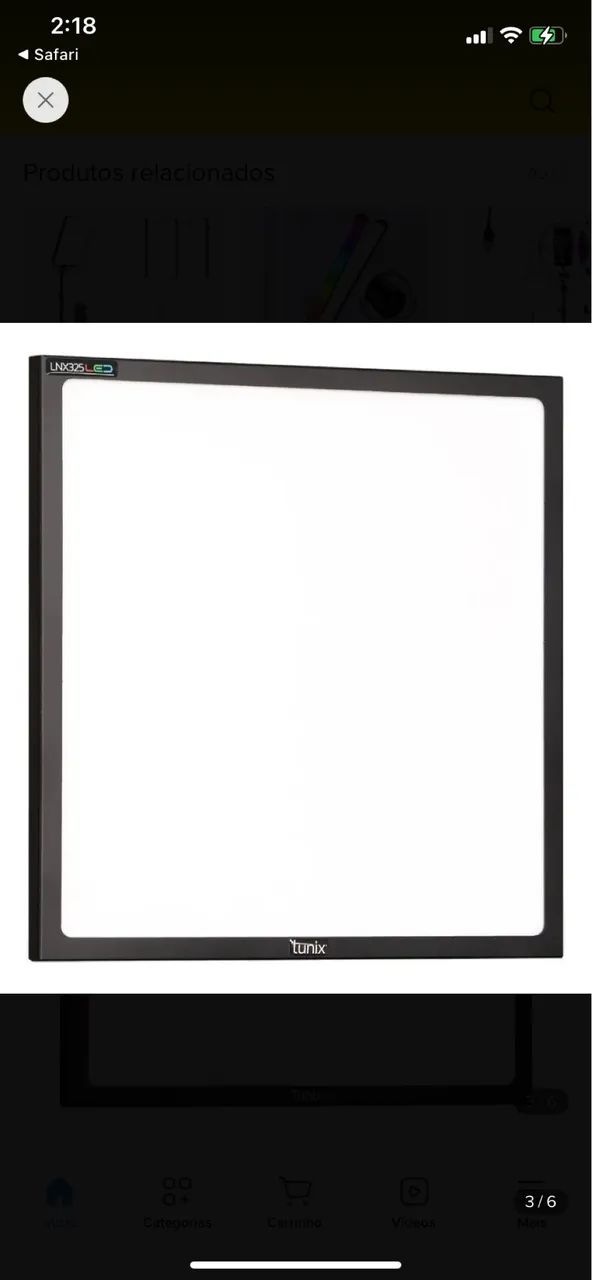 Placa de led para Fotografia. 3 cores.  - Foto 3