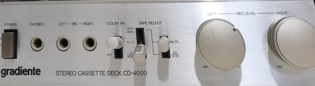 Tape Deck Gradiente CD4000 - Foto 5
