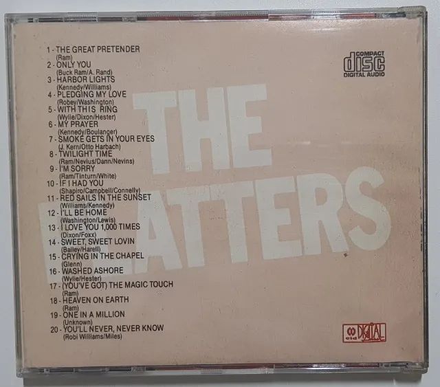 CD The Platters - Smoke Gets In Your Eyes - Foto 2