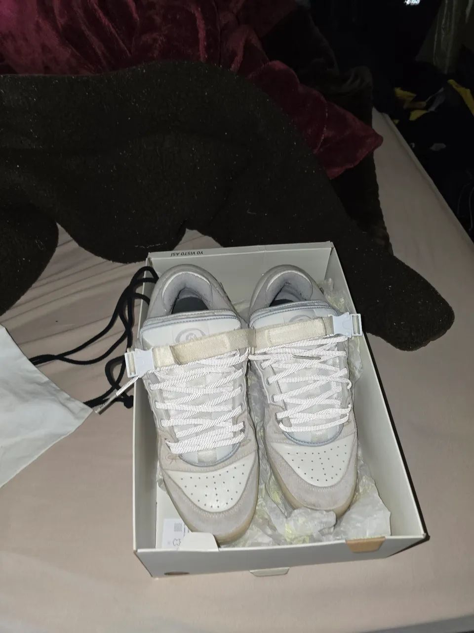 Bad Bunny x adidas Forum Buckle Low White