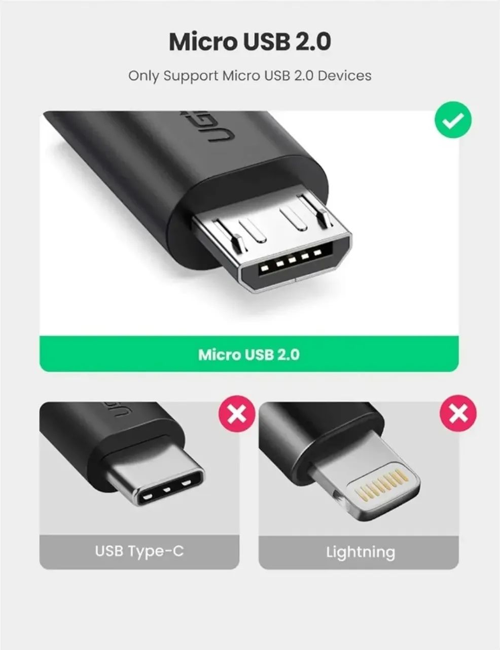 Cabo Otg Usb V8 Android Celular It Blue - Foto 2