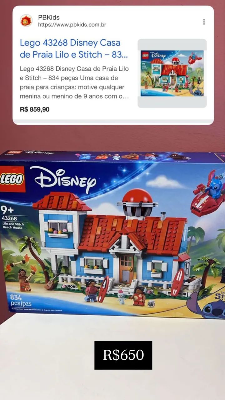 Lego Stitch