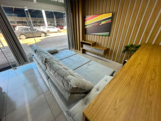 Sofá Retrátil e Reclinável 2,90 m - Novo - 3 Lugares - Foto 4