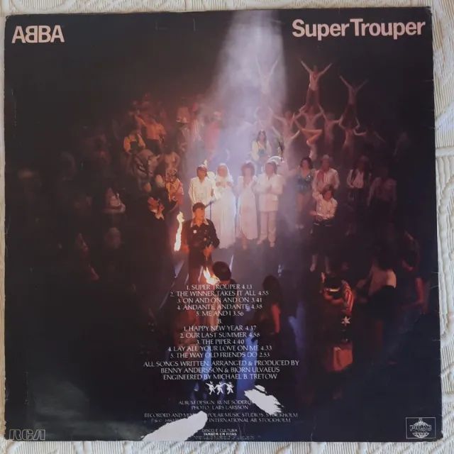 LP VINIL - ABBA - SUPER TROUPER- 1980 - Foto 2