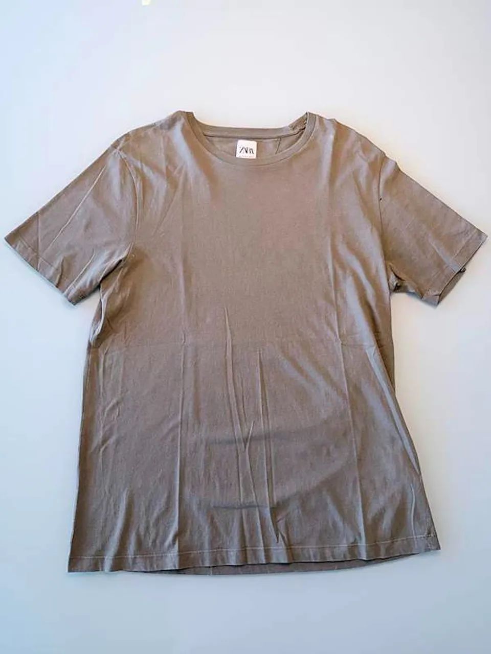 Camisa verde clara Zara