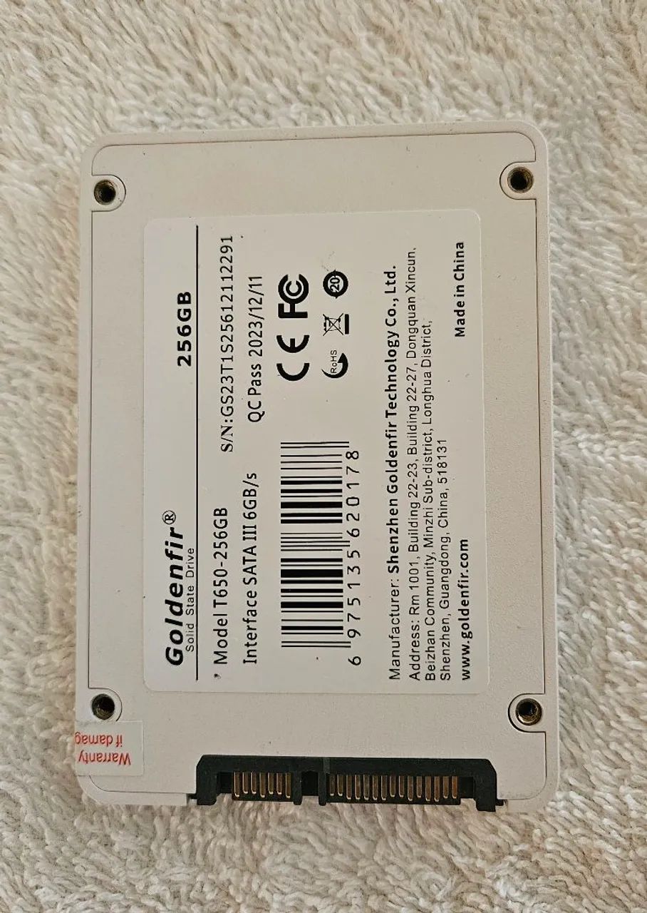 Ssd goldenfir de 256GB  - Foto 2