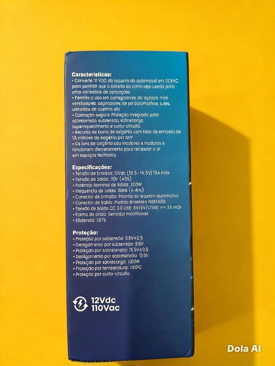 Inversor automotivo 200w - Foto 3