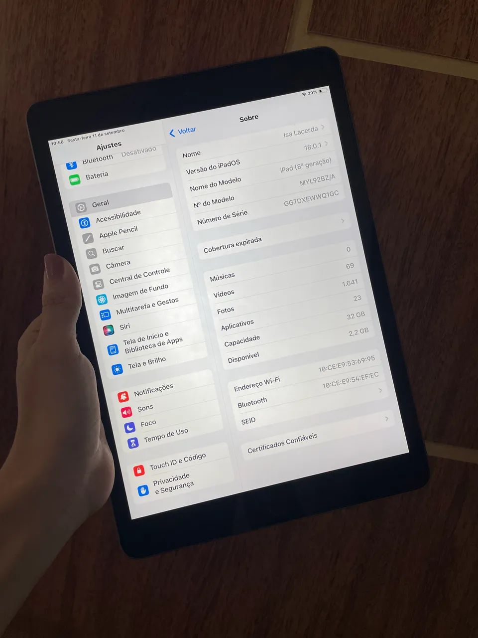 iPad 8? geração (IMPECÁVEL) - Foto 2
