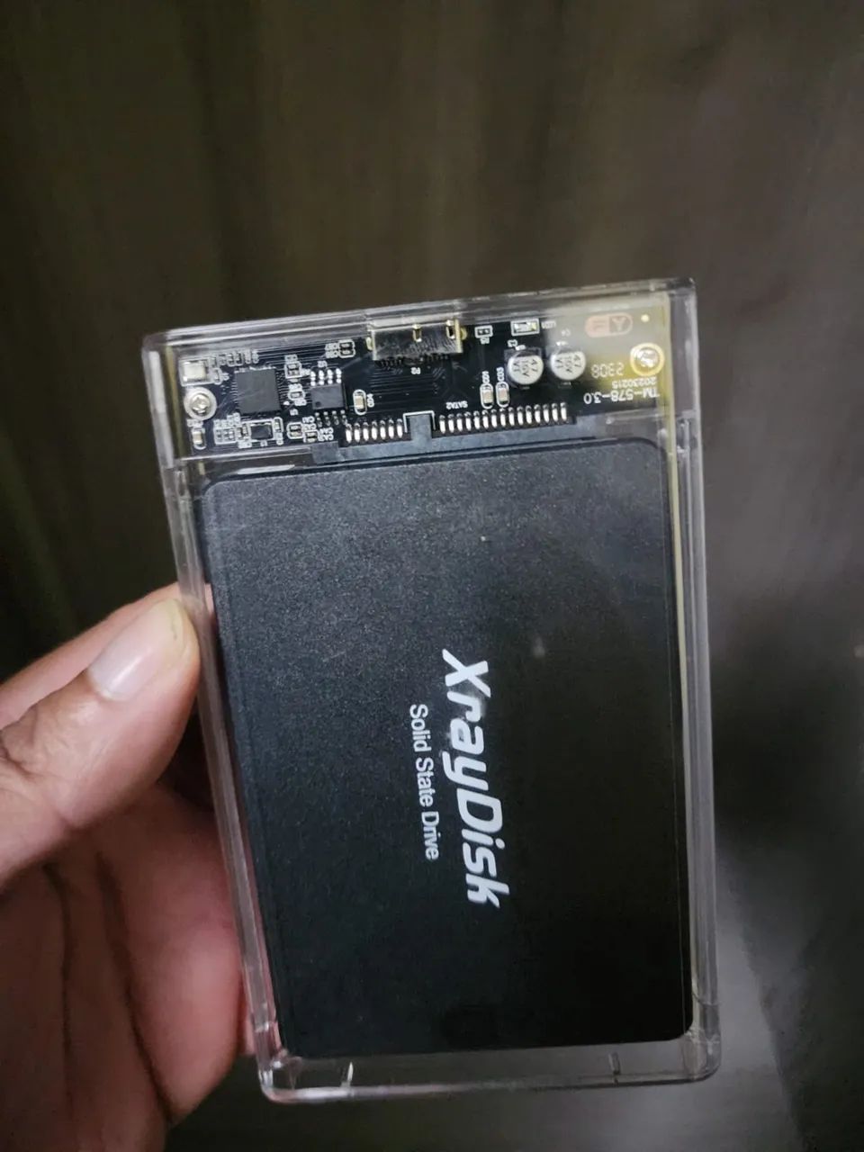 SSD Externo XrayDisk 256GB + Case USB - Seminovo - Foto 3