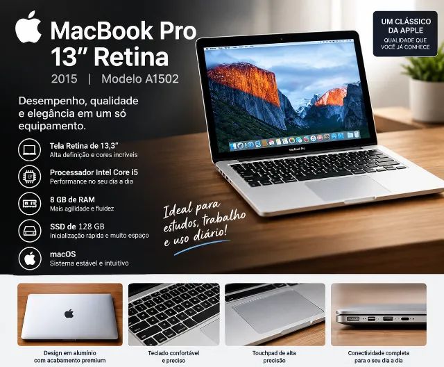 MacBook Pro 13? Retina - 2015 | Modelo A1502