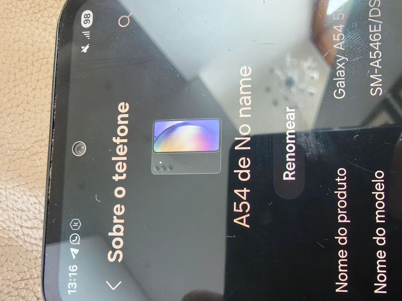 Celular Samsung A54 256gb - Foto 2