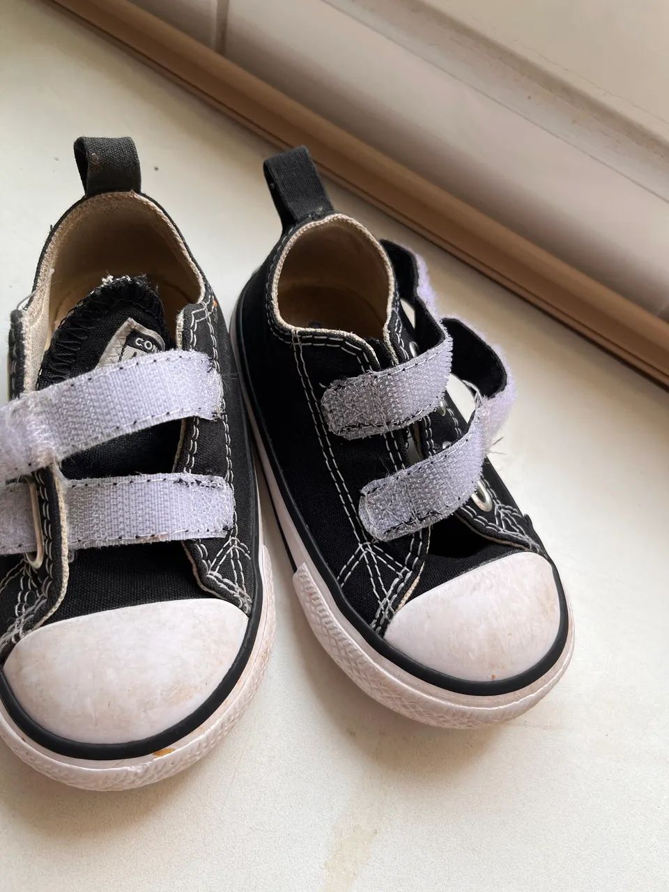 All Star Converse Preto para bebês  - Foto 2