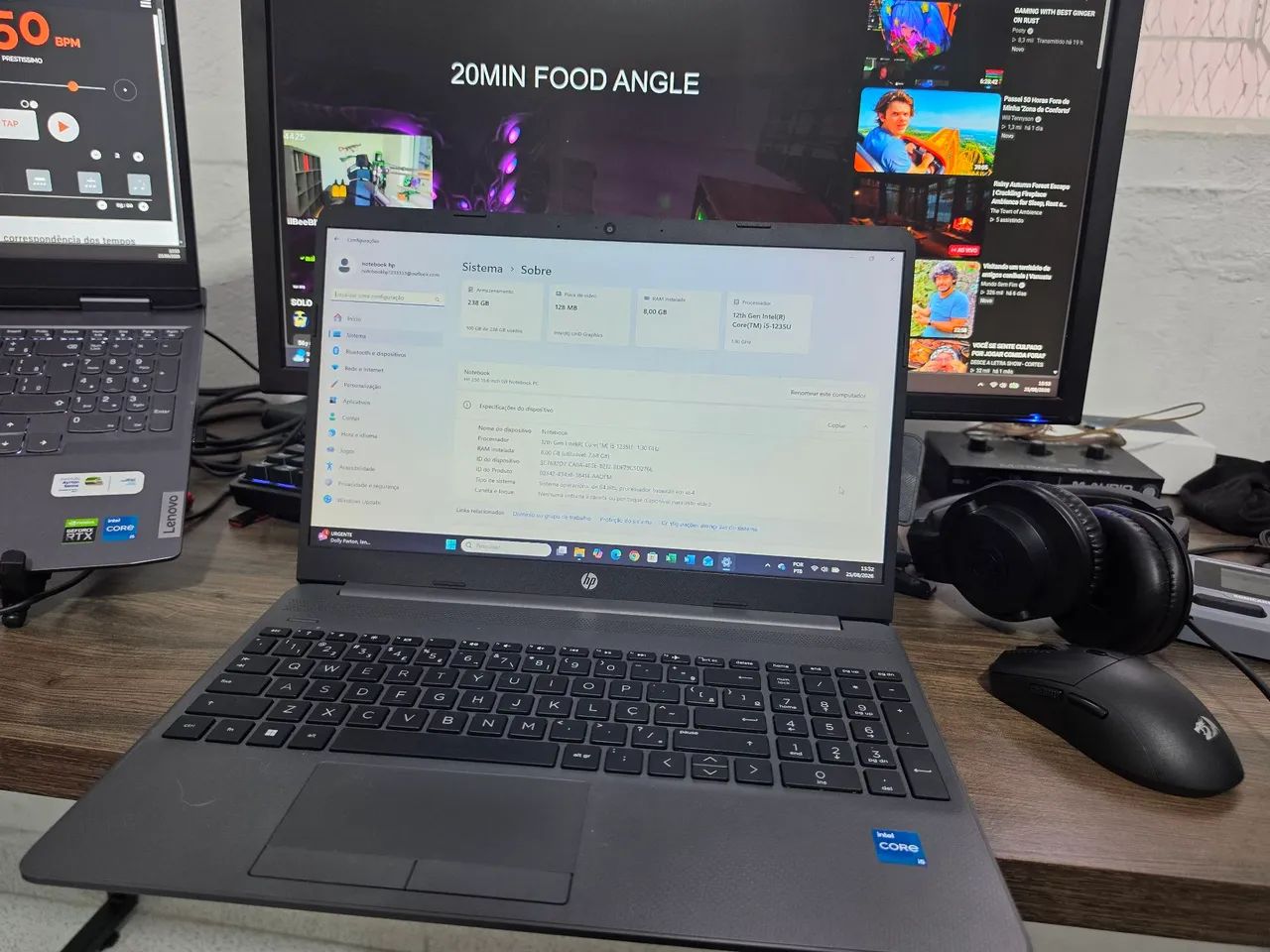 Notebook hp G9 i5 8/256 usado - Foto 2
