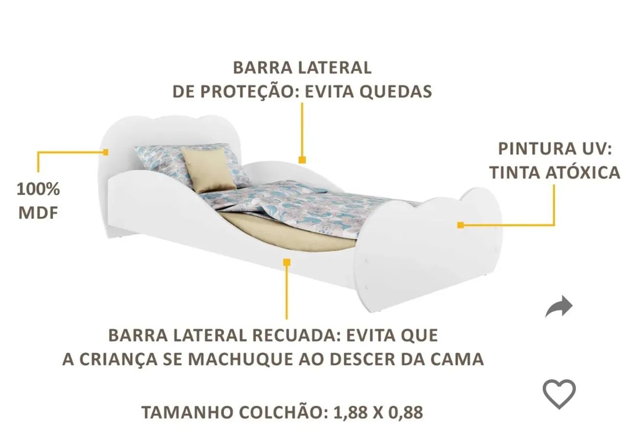 Cama montessoriana 