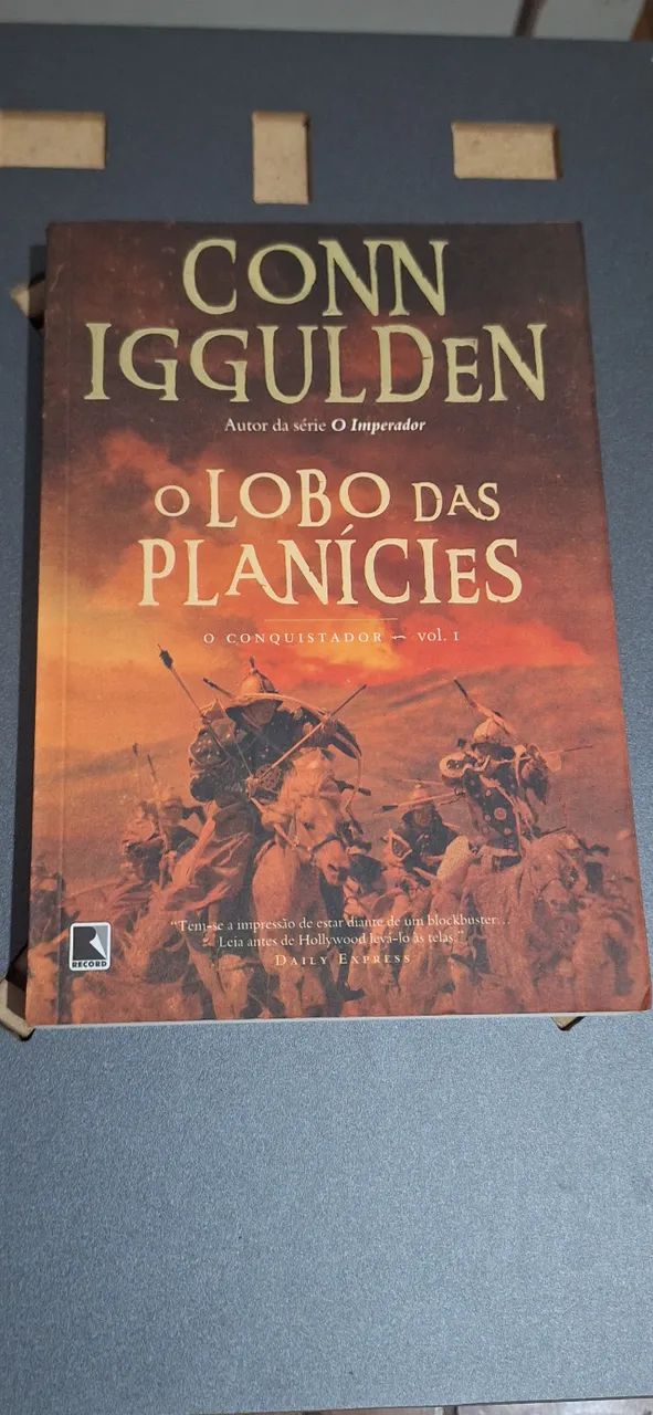 Livro O Lobo das Planícies (Conn Iggulden)