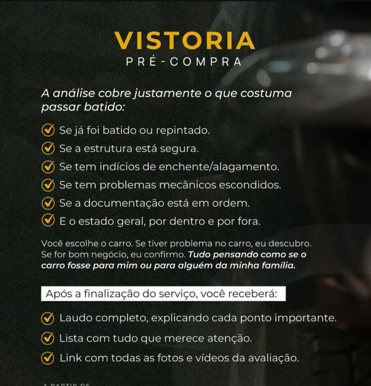 Vistoria de veiculos e busca de carro para vc - Foto 5