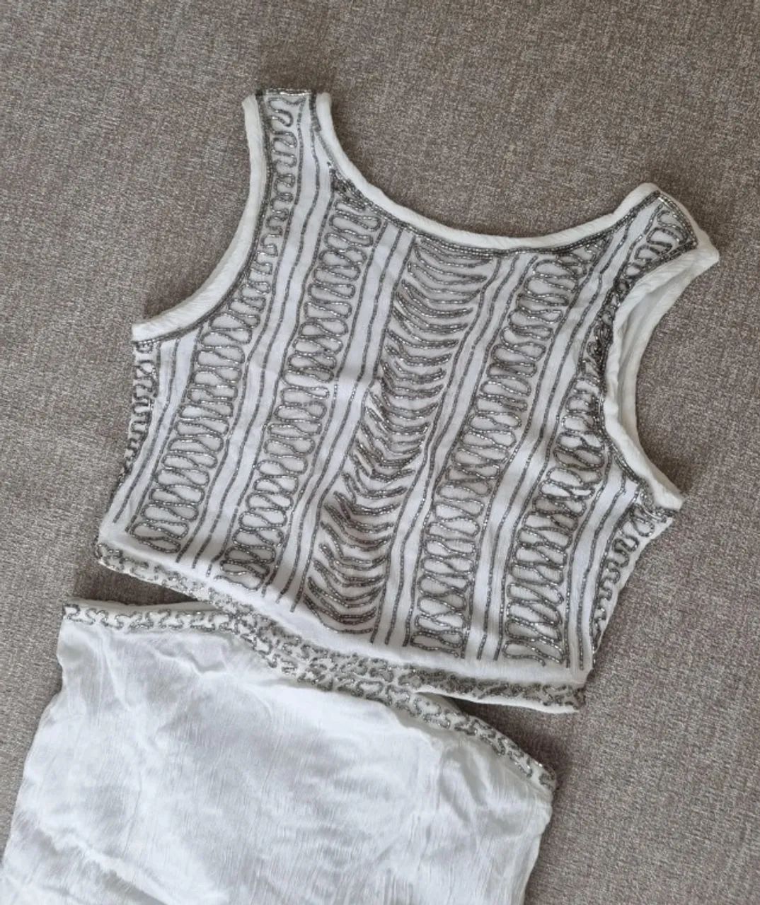 Vestido de festa branco  - Foto 3