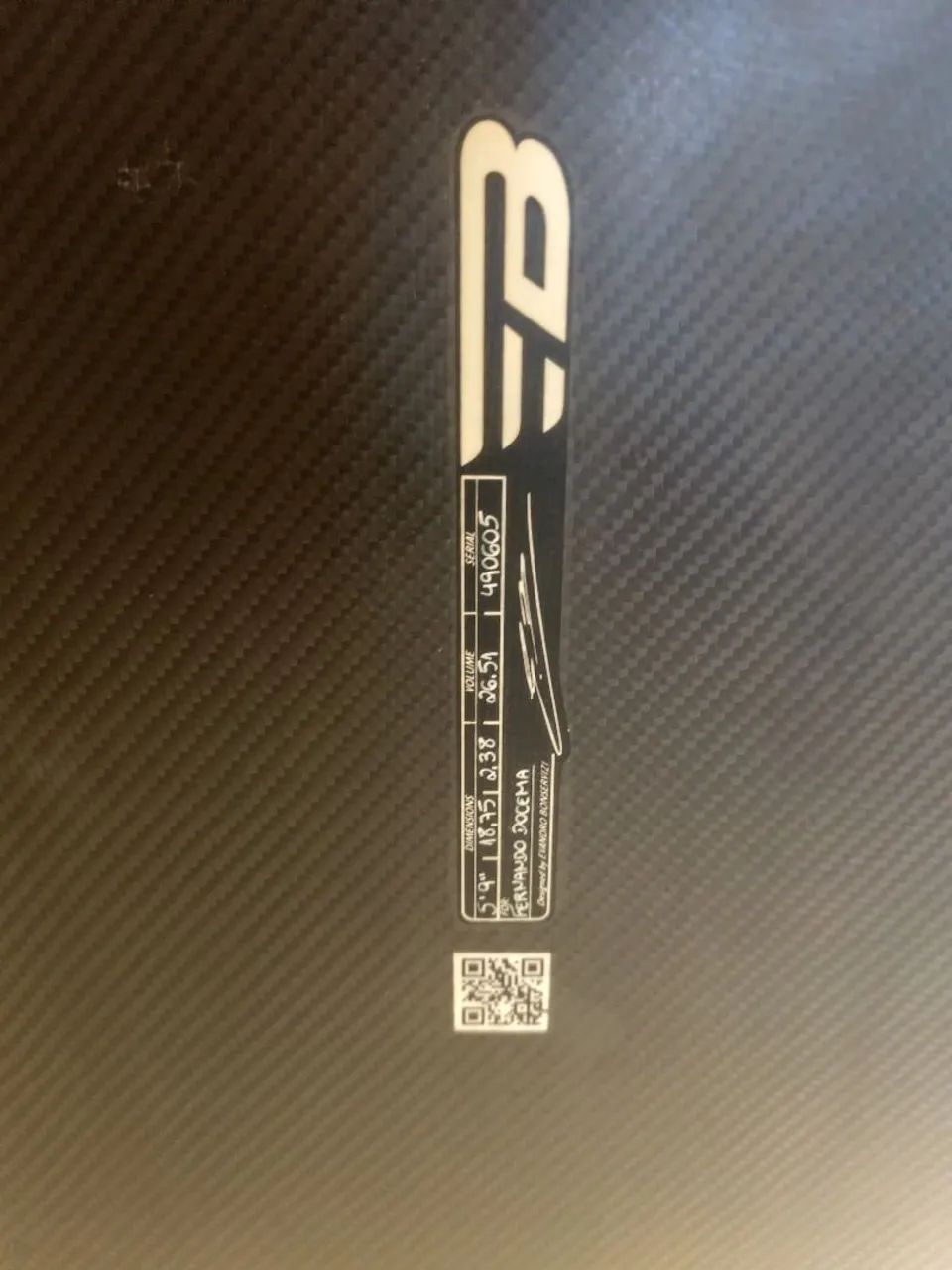 Barbada! Prancha Pro ilha 5.9 Full carbon  - Foto 4
