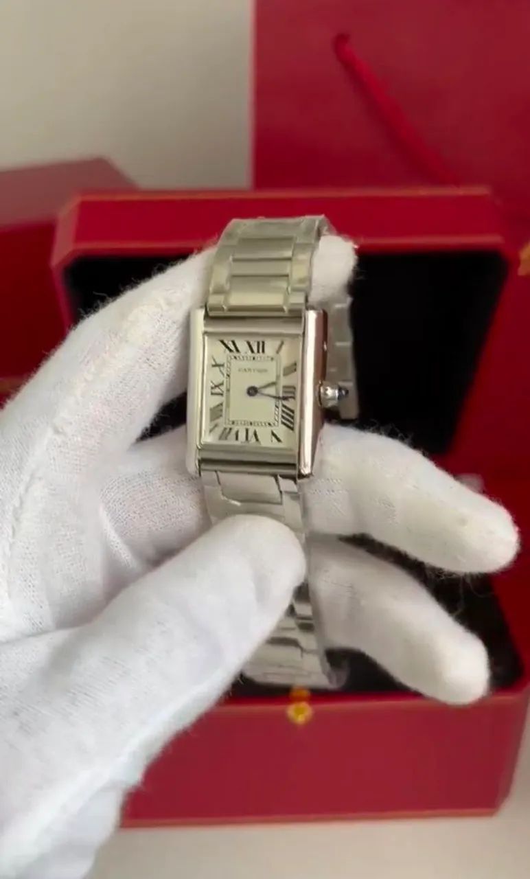Relógio Rolex DateJust 31mm e Cartier Tank