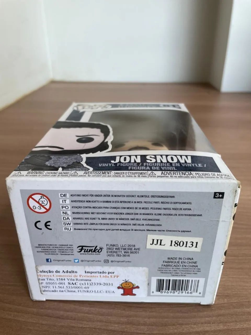 Funko Pop Game of Thrones Jon Snow #61 Original Funko - Foto 2