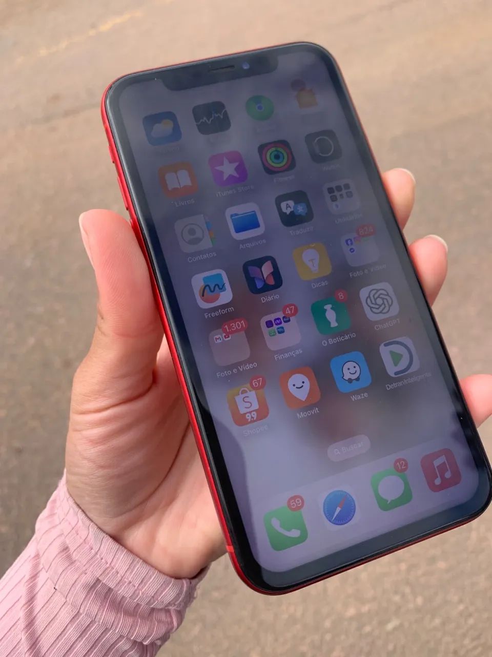 IPHONE XR VERMELHO 64GB - Foto 5