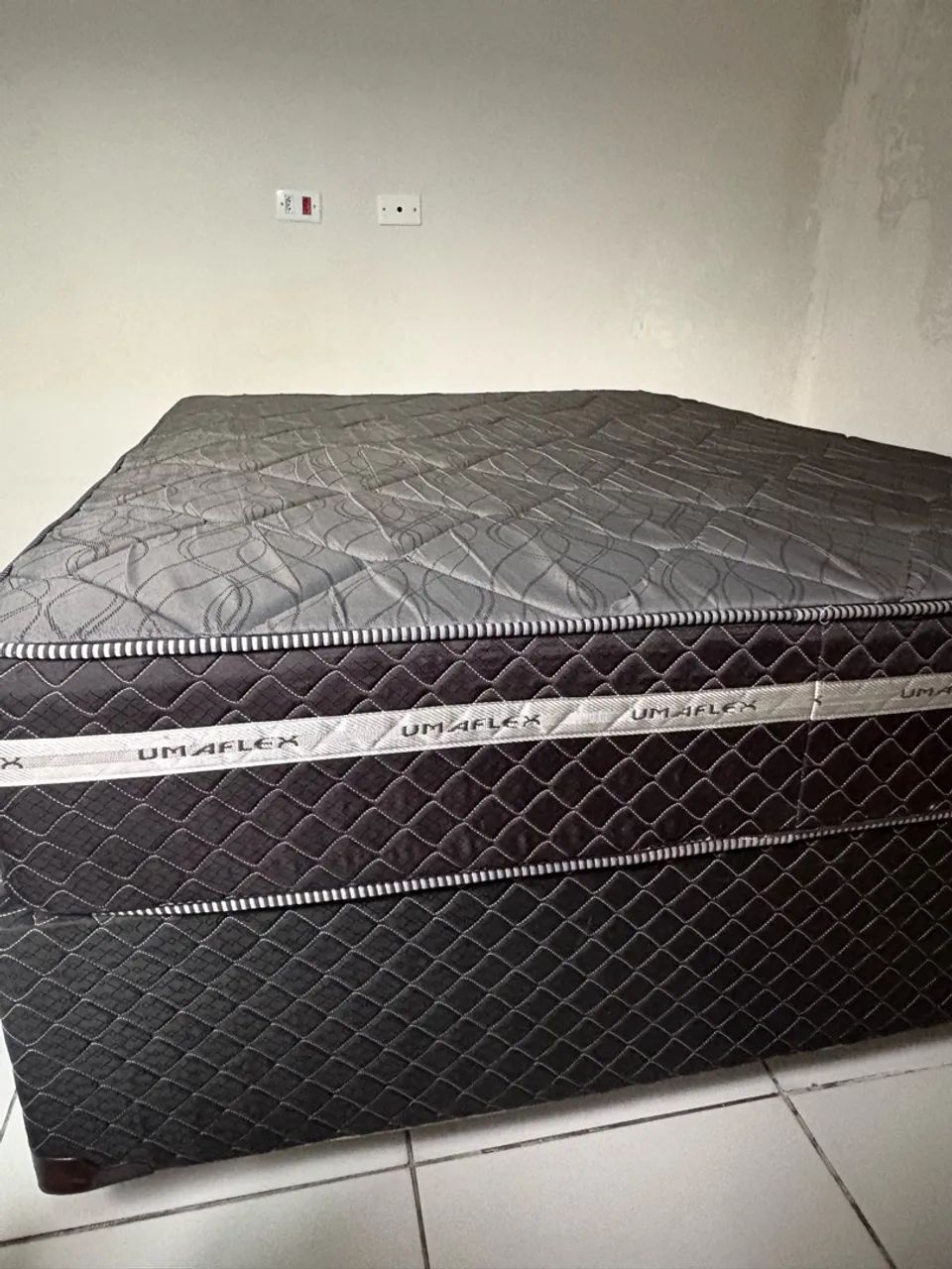 Cama box + colchão UMAFLEX  - Foto 2