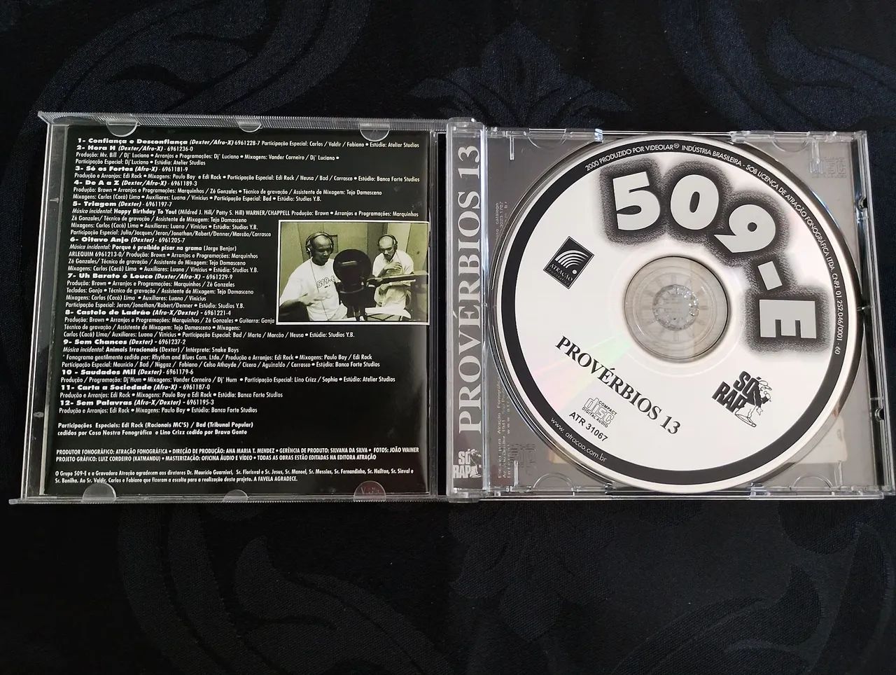 509 E provérbios 13 CD música Rap  - Foto 3