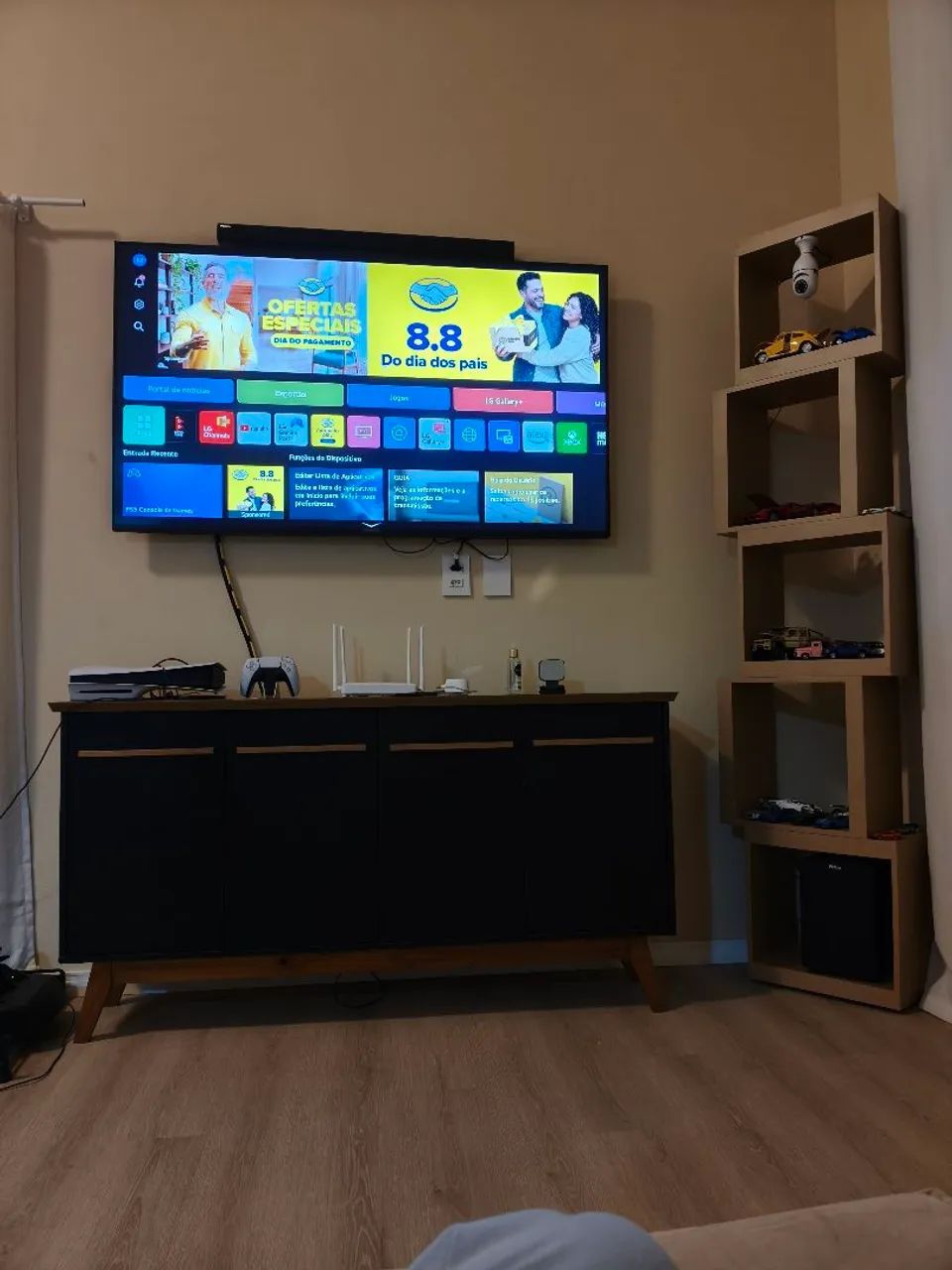 Tv LG webos 65 polegadas smart com nota fiscal pezinho e caixa  - Foto 4