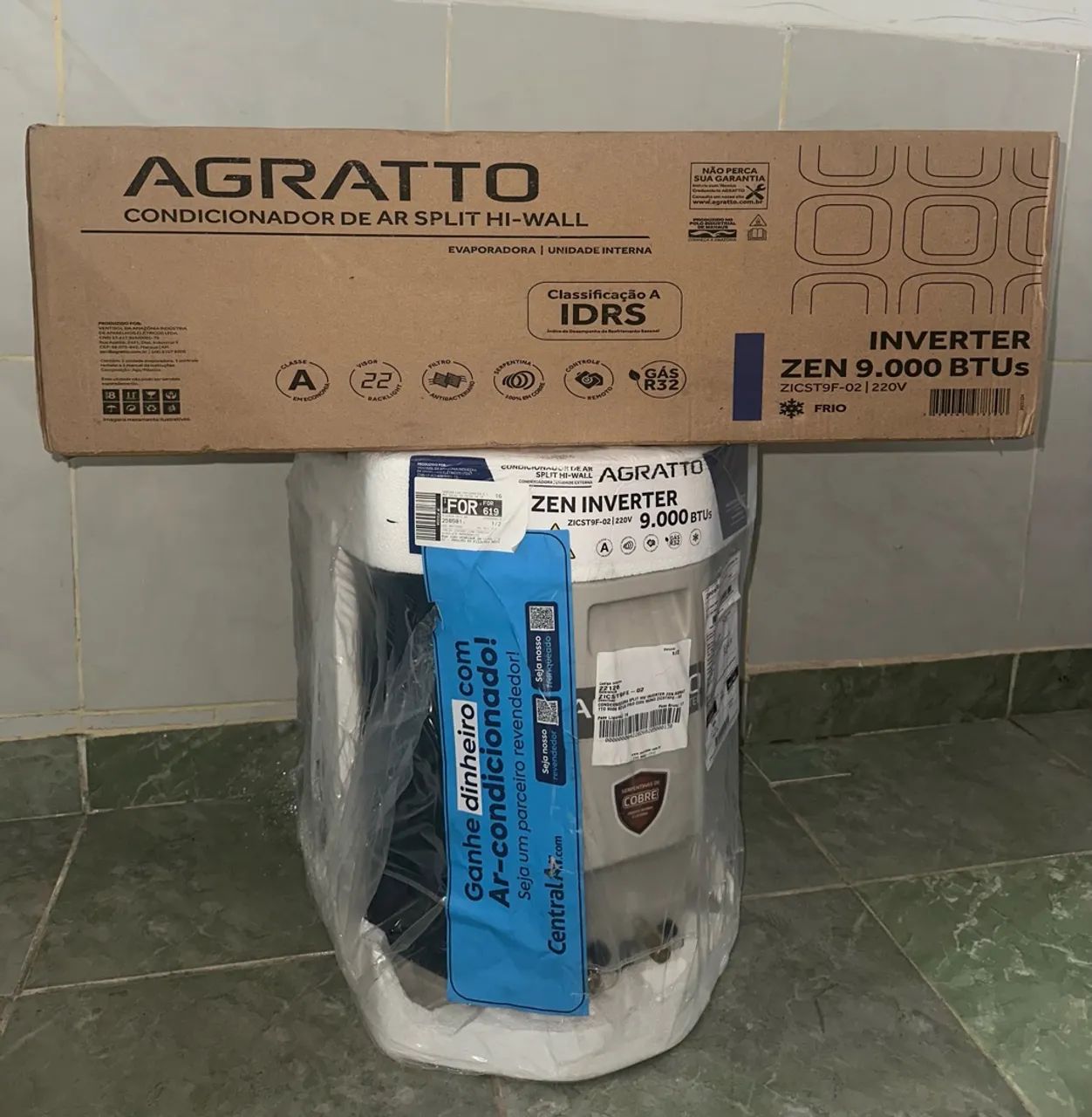 Ar condicionado 9 mil btus 