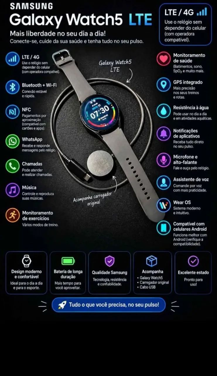 Galaxy watch 5 lte