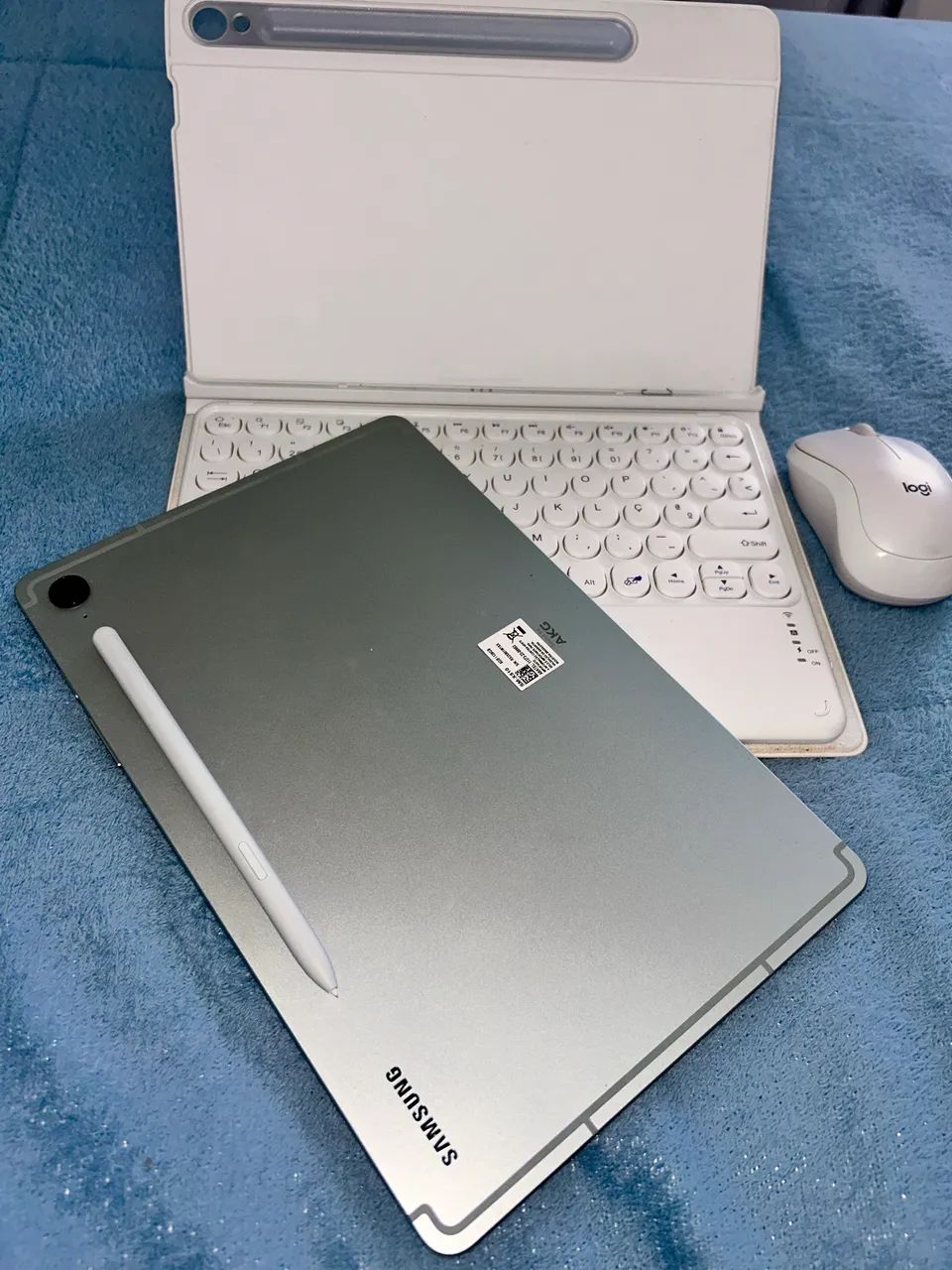 SAMSUNG TAB S9 LITE + mouse e teclado - Foto 2