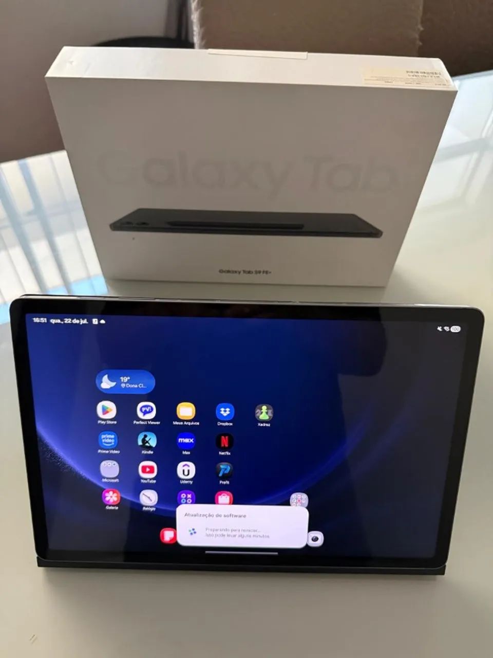 Samsung Galaxy Tab S9 FE+ Completo ? Impecável! - Foto 5