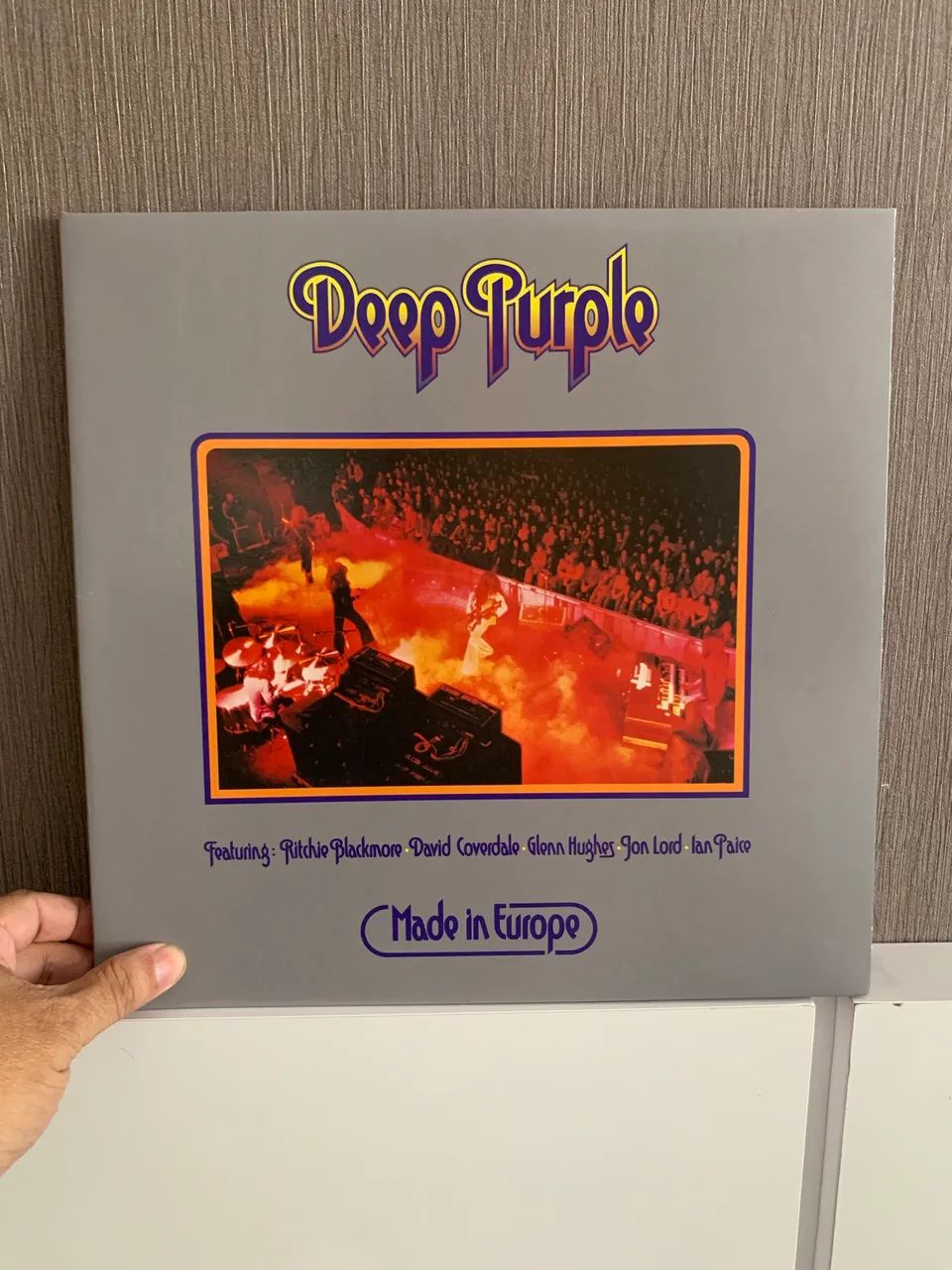 LP Vinil Deep Purple - Maden In Europe (Disco roxo) - importado