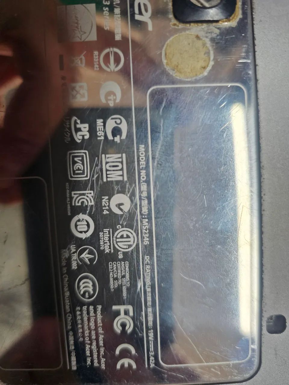 Notebook Acer para reparo ou retirada de peças  - Foto 4