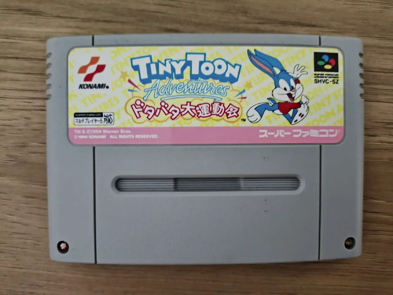 Tiny Toon Adventures: Wacky Sports Challenge Super Nintendo SNES SFC Famicom Original 