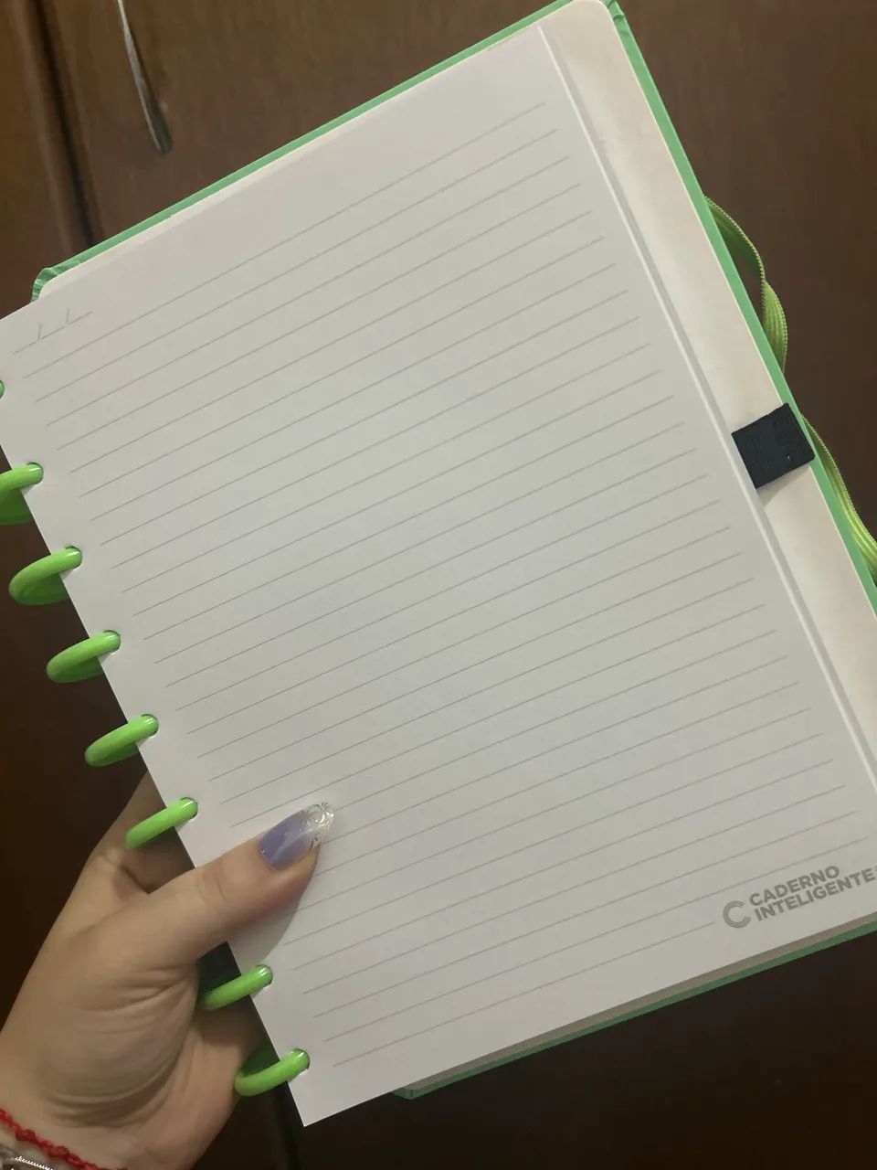 Caderno Inteligente Médio Verde Com Argolas G438561207139717121