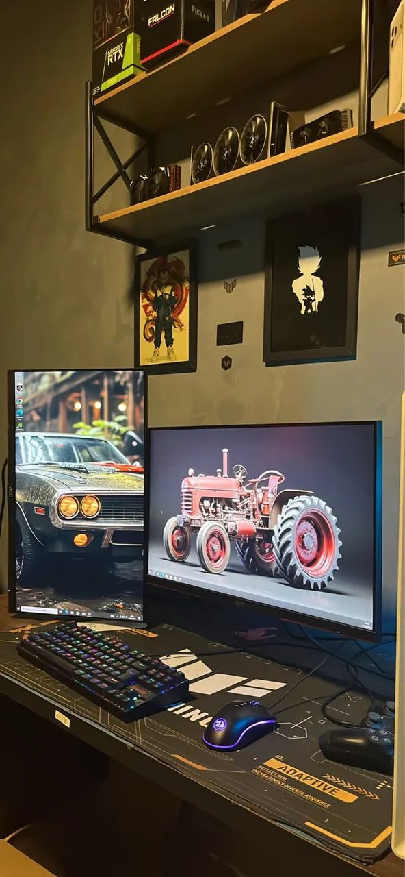 Monitores gamer 