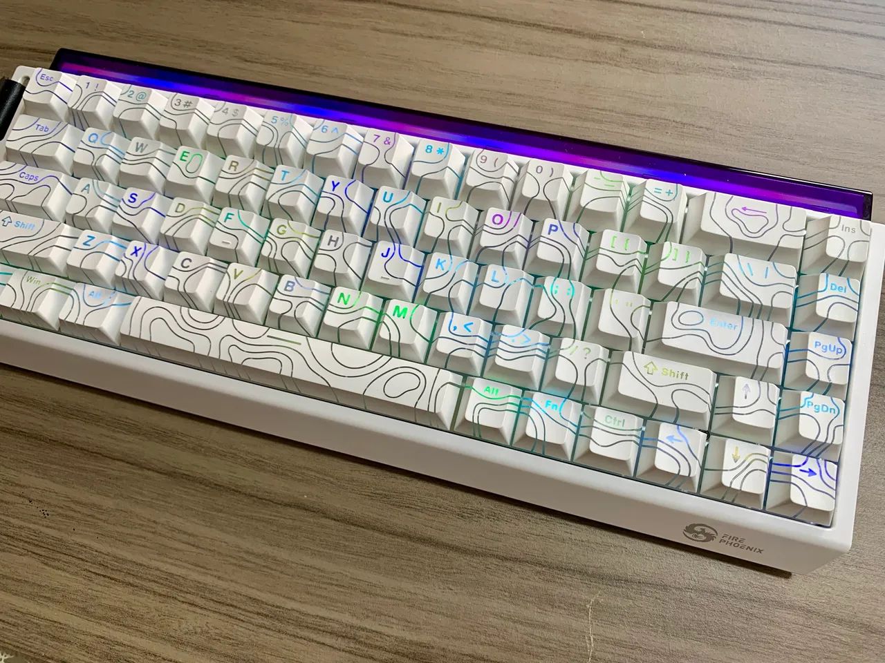 Teclado magnético BX-X68 magnético (tri-mode) - Foto 4
