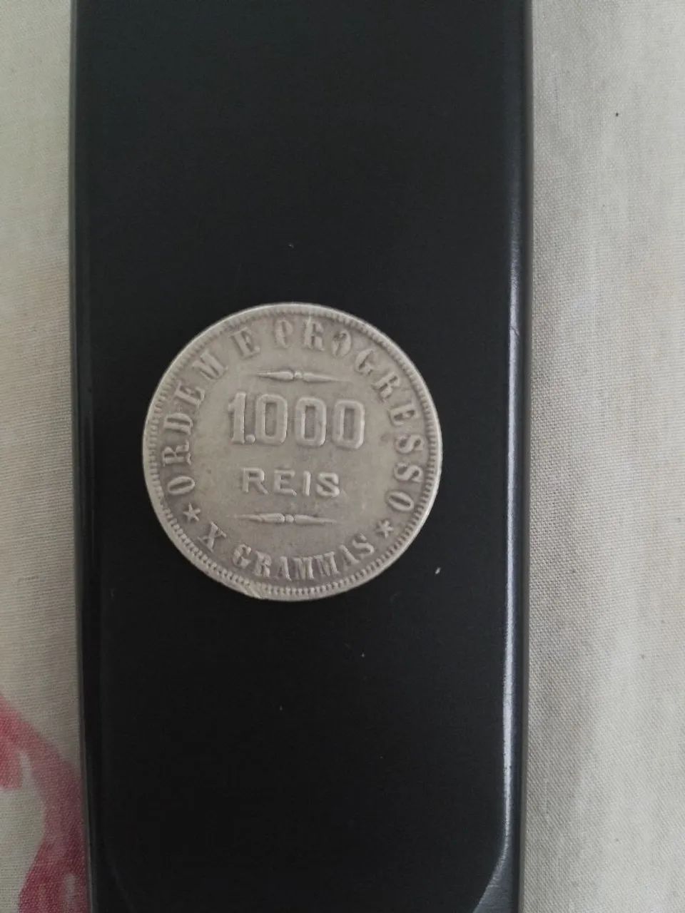 Moeda 1000 reis 1907