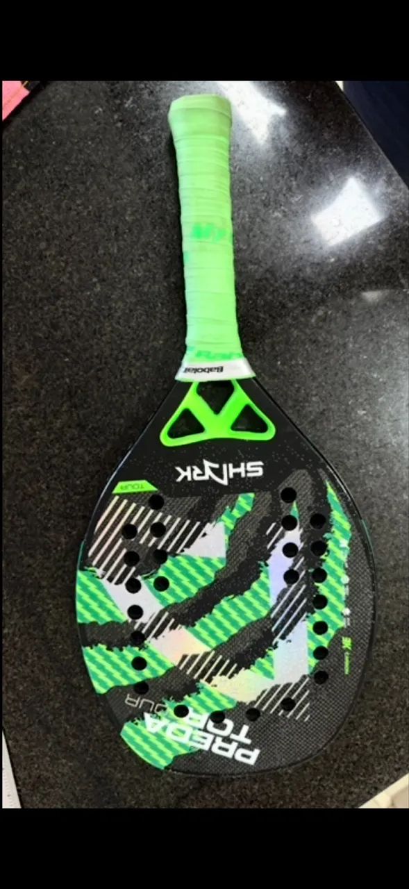 Raquete Beach Tennis Shark Predator Tour 2023 20mm - Foto 3