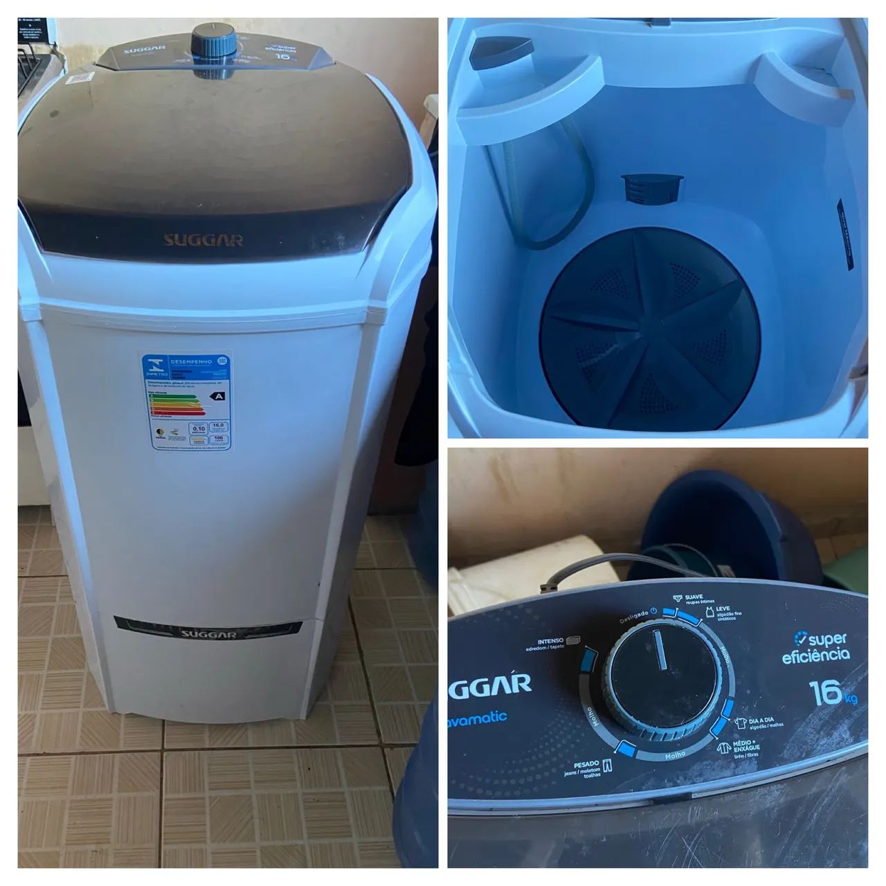 Tanquinho Suggar 16kg