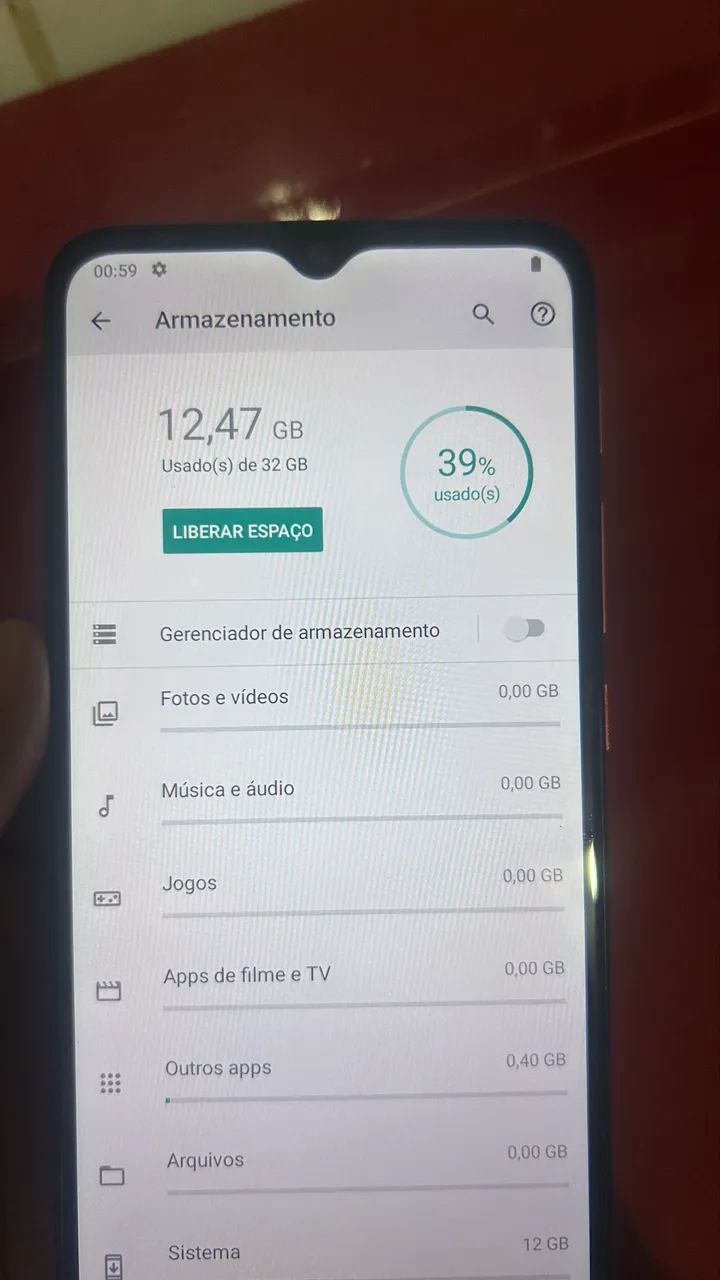 Celular moto e7 power impecável 