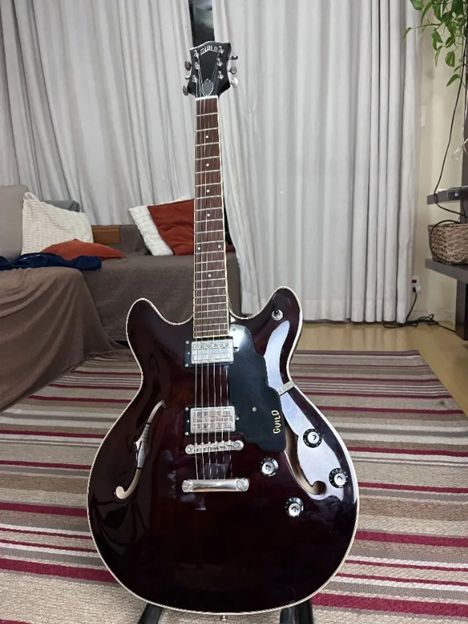 Guitarra Guild Starfire I DC Vintage Walnut - Semi-nova