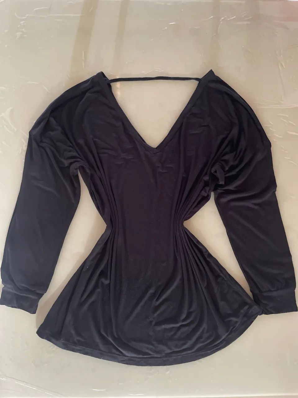 Desapego: blusa com manga comprida marca:Intimissimi TAM: P