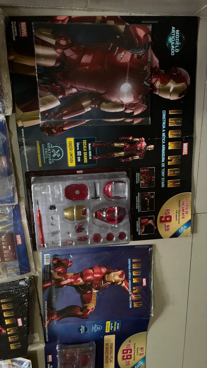 Armadura Homem de ferro Mark 3 - Edição limitada  - Foto 5